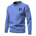Mens Warm Knitted Bottoming Shirt