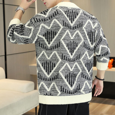 Men's Polyester Warm Sweater
