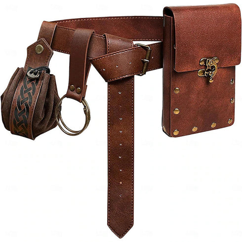 Steampunk Role Play Bag Belt