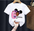Princess Birthday Digital Printing Girl's T-shirts