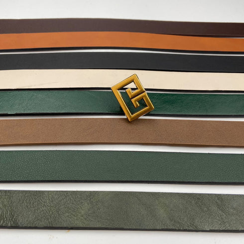 Women's Bronze Decorative Belts For Clothes