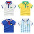 Children's Lapel Polo Sleeves Shirt