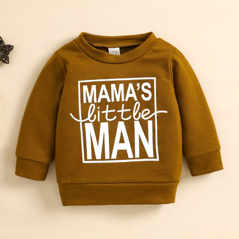 Newborn Mama's baby boy Full sleeve Top
