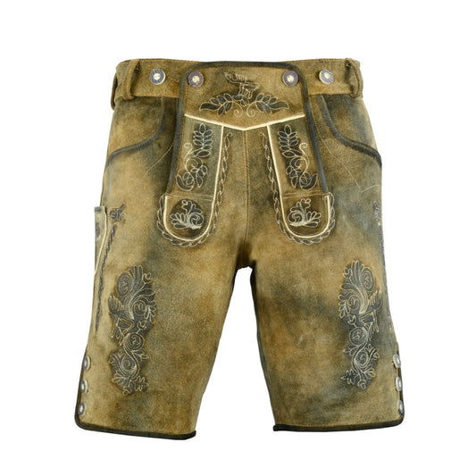 Bavarian Lederhosen Shorts Antique DG-1012-BF