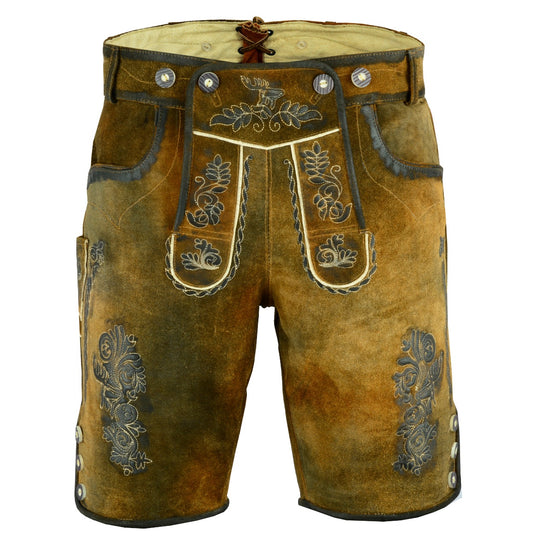 Bavarian Lederhosen Shorts Antique DG-1012-CF