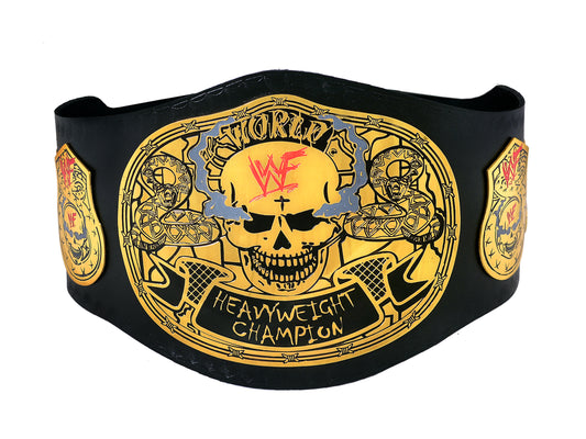 DG-5027 WWF World Heavyweight Wrestling Championship Smoking Skull Belt