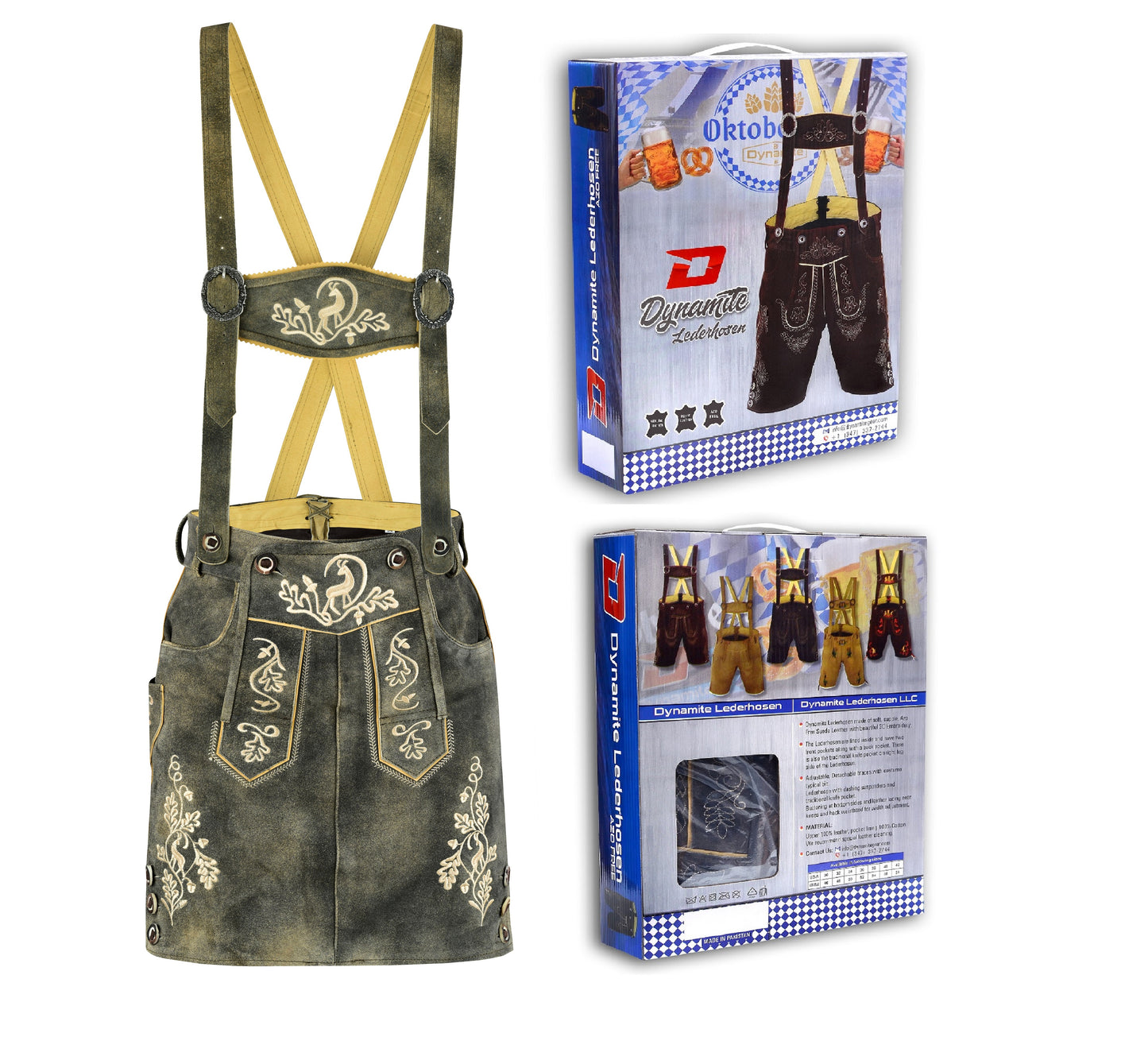 Bavarian Lederhosen Skirts DG-5109