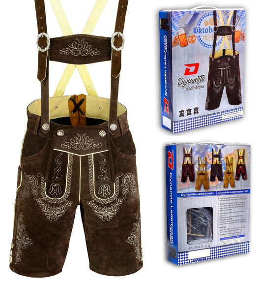 DG-1002-DB Bavarian Lederhosen Shorts