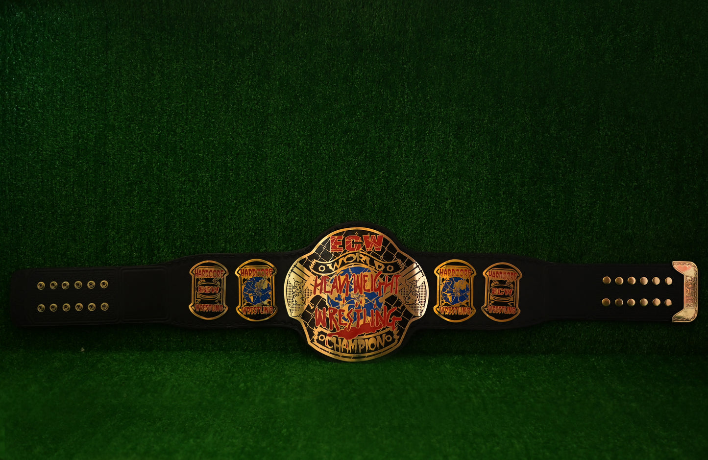 DG-5041 ECW Hardcore Belt World Heavyweight Wrestling Belt