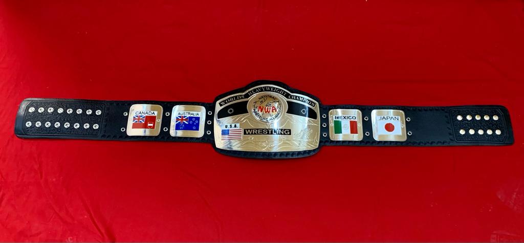 DG-5038 NWA World Heavyweight National Wrestling Championship Belt