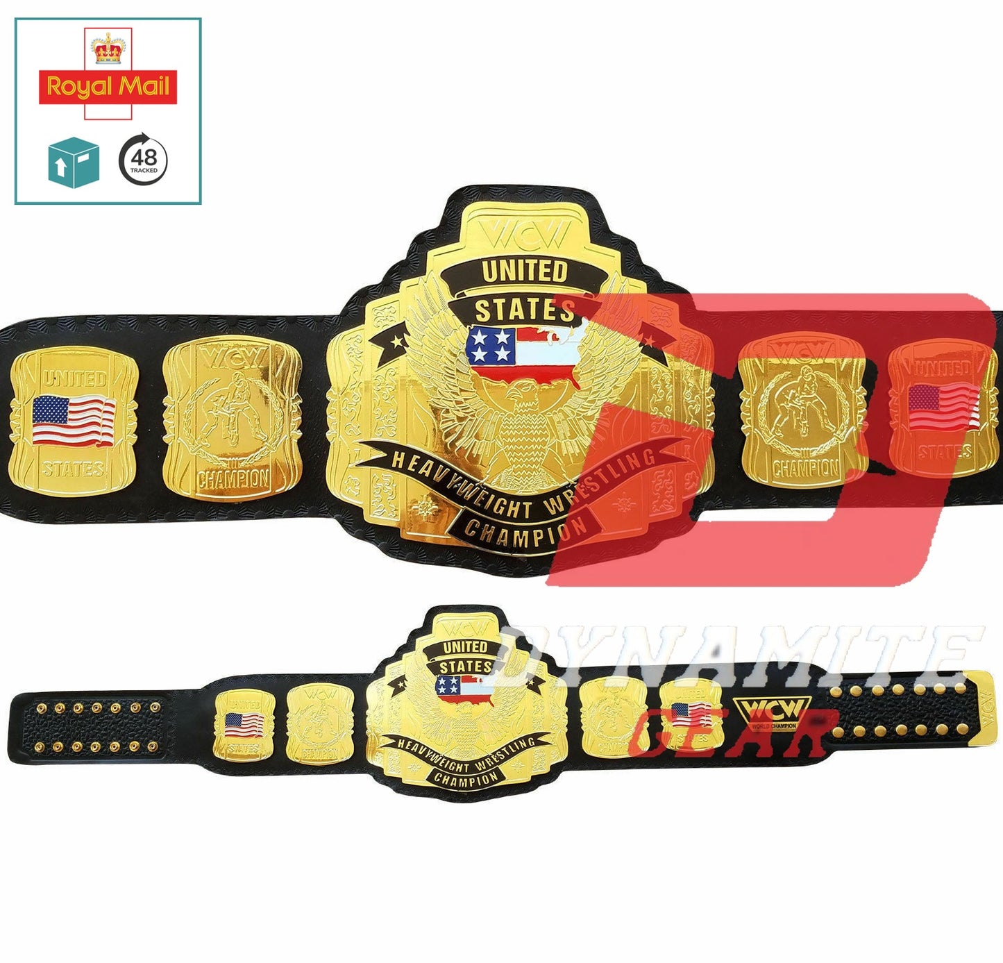 DG-5012 WCW USA Heavyweight Wrestling Championship Belt