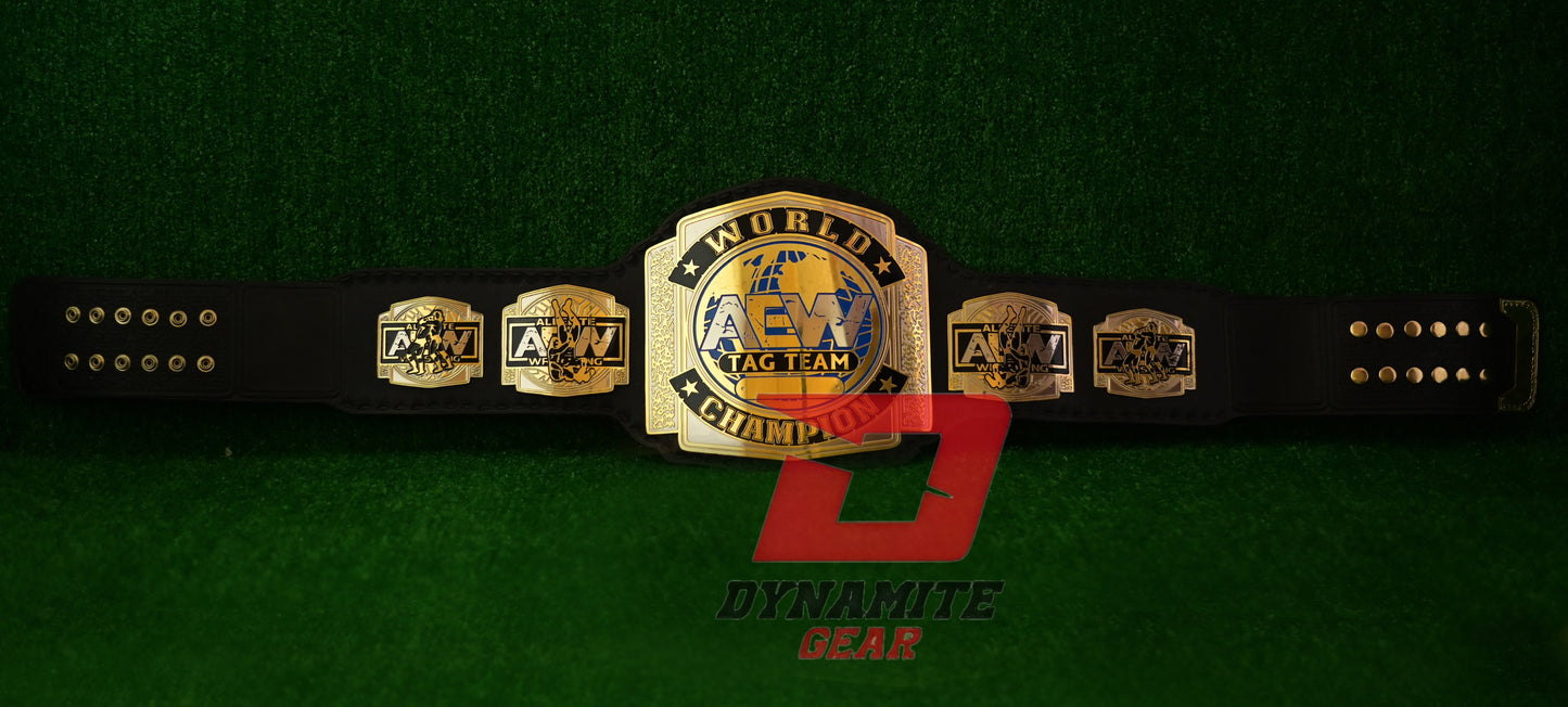 DG-5014 AEW Tag Team Wrestling Championship Belt