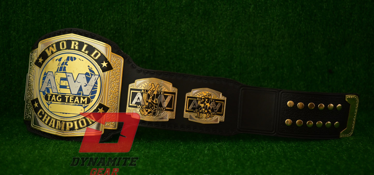 DG-5014 AEW Tag Team Wrestling Championship Belt