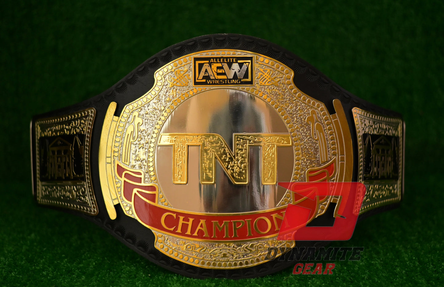 DG-5017B TNT AEW Black Wrestling Championship Belt