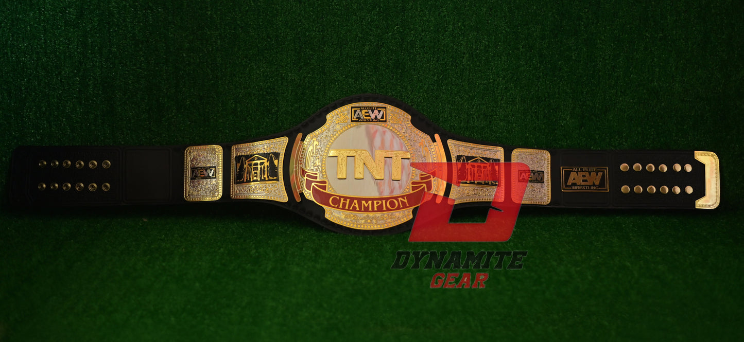 DG-5017B TNT AEW Black Wrestling Championship Belt