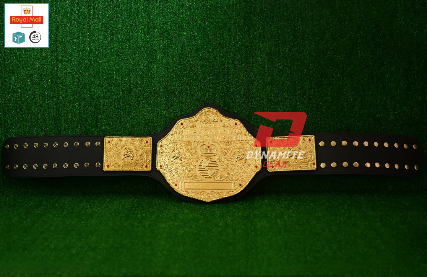 DG-5024 WWE World Heavyweight Wrestling Championship Belt Big Gold Belt