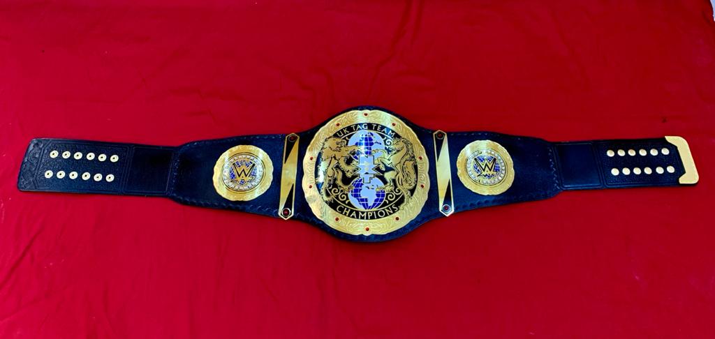 DG-5034 NXT UK Tag Team Wrestling Championship Belt